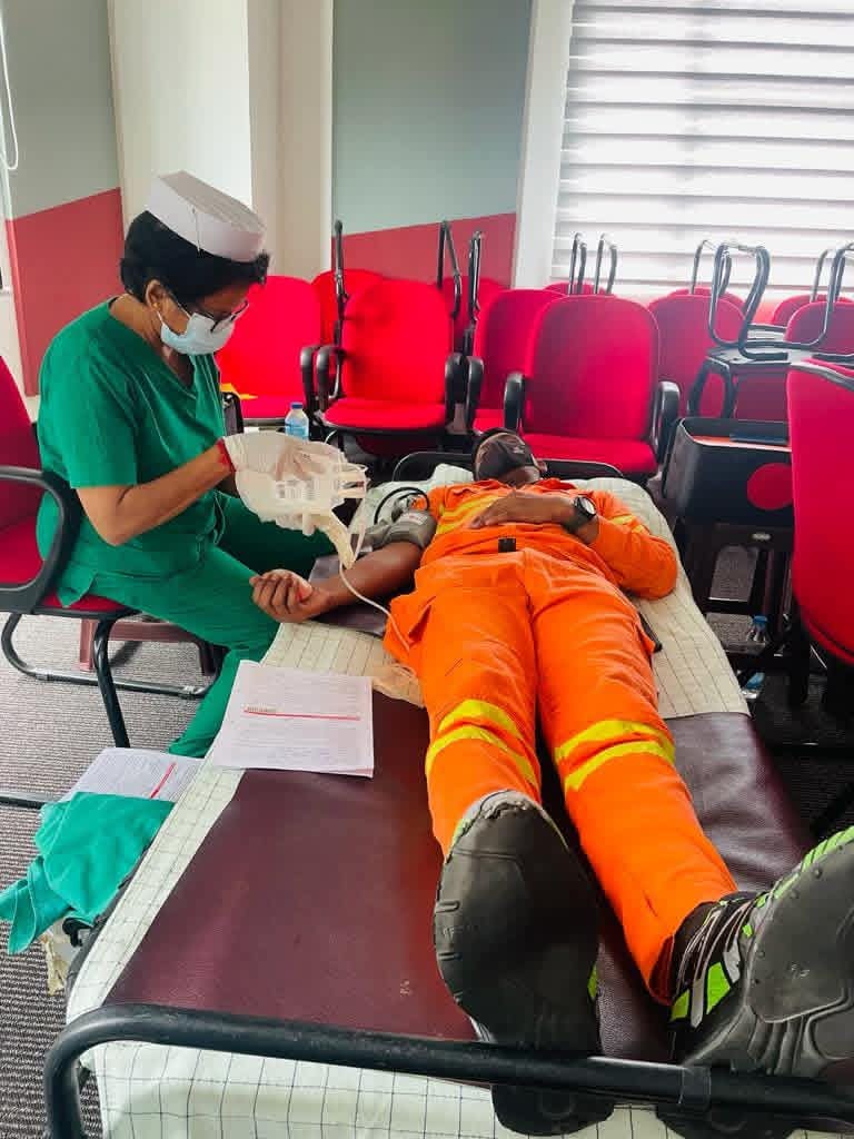 Blood donation drive